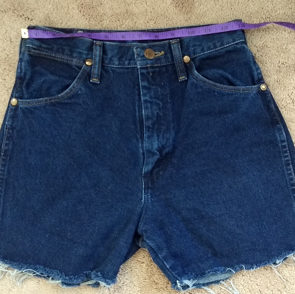 Wrangler high waist mom jean shorts